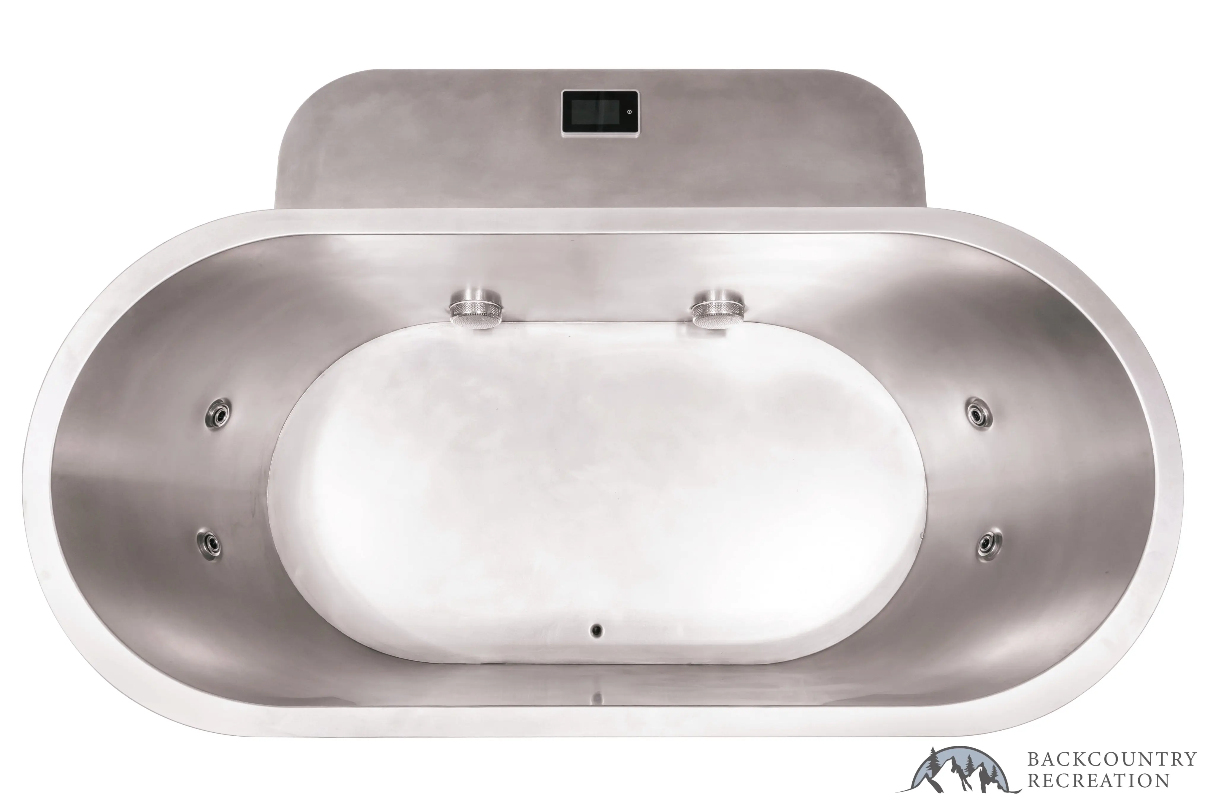 Lifetimer ™ Cedar Hot Tub  w/ Stainless Steel Liner - Electric  Heater (2 Person Deep) - Image 3