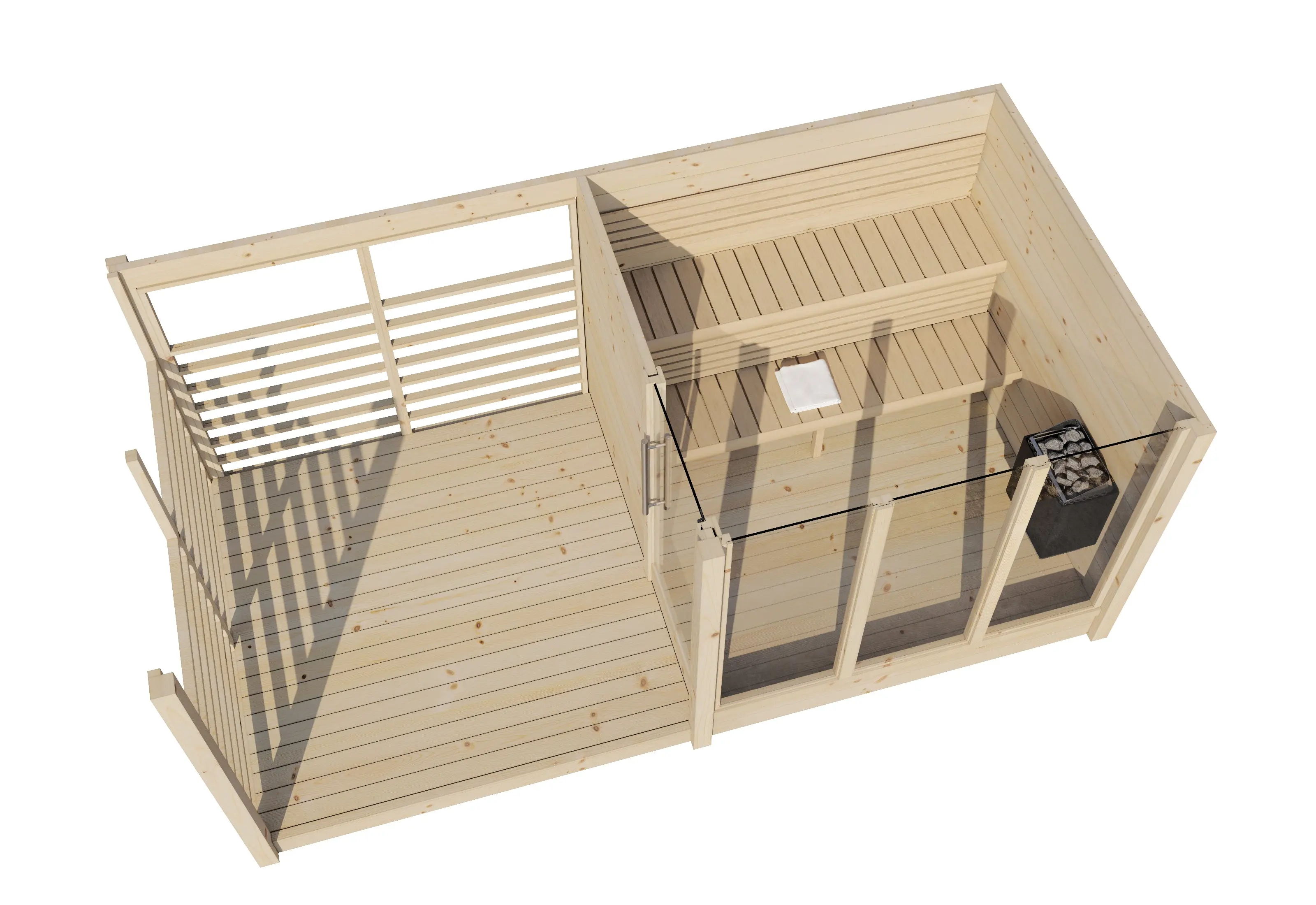 Terassi - Modern Sauna - Image 3